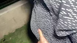 she was alone on the street, so i kept her company? what a big cock surprise!