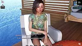 Oh wow, watch her blowjob and fucking in this game scene!