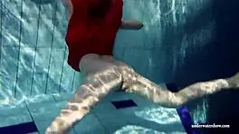 Russian teen 18+ie lucie says, Go underwater swimming?