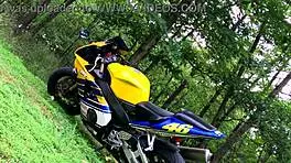 Behind Scenes Motorcycle Photoshoot with Nina Rivera