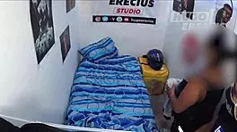 My neighbor sneaks out for a quick creampie