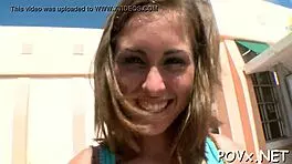 New Legal Age Teen 18+ager Gets Fucked in POV Blowjob