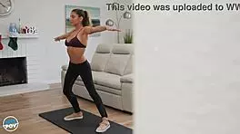 Nina North's busty roommate POV fuck!