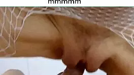 fucking and moaning with that fat swollen pussy 😍