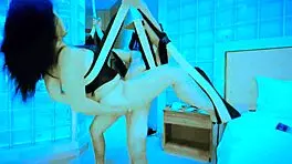 Teen Rides Friend In Homemade Cowgirl Sex