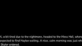 Mature Woman Gives Public Handjob In Stranded In Space Game