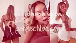 petite chloe came so hard fingering her ass