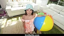 Stepsister Begs Stepbrother For Taboo Fucking