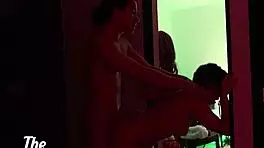 I fuck a cute petite girl in the shower and cum on her