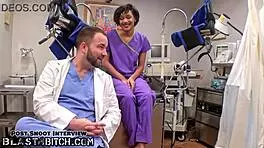 Student Jackie Banes Busted And Cum Blasted By Doctor Tampa!