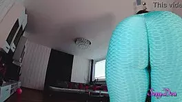 Mature Brunette with Big Ass Desires Hairy Cunt Filled