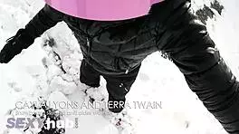 Girlfriends' Passionate Lesbian Compilation with Pussy Licking and Orgasms