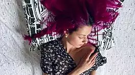 did you see that eye contact during her three real orgasms?