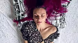 did you see that eye contact during her three real orgasms?