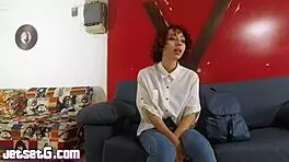 18-Year-Old Latina Takes Anal Then Blows Cum