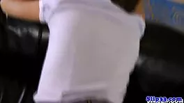 russian beauty fucks old bloke at casting