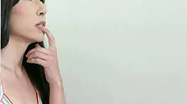 Judy Jolie Rides Stepbrother's Huge Cock Cowgirl Cum on Shaft