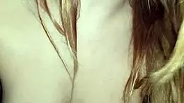 college girl with big tits sucking monster cock and getting wet