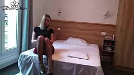 Babe Hard Fucks and Deepthroats Lover for Intense Oral Creampie