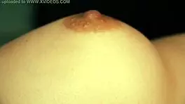 close up nipple play with teen 18+ in homemade setting