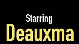 Deauxma, the mature babe, licks the young 18+ girl's big ass in lingerie!