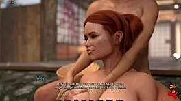 Golden Mean Ep 20: Public Onsen Threesome with Strangers Outdoors