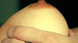 close up nipple play with teen 18+ in homemade setting