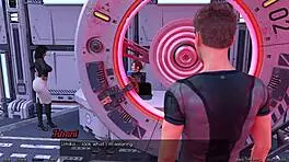 stranded in space experiment with mad scientist 😎