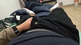 I give oral sex to my teacher for grades, feeling sensual and innocent.