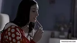 i deepthroat santa's cock in teen fantasy sex