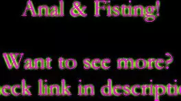 Amateur Camgirl Loves Anal Fisting With XXXXL Dildos!