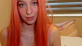 Stepping In to Help My Step-Sister with a Creampie in Bed