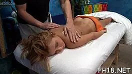 small backdoor hole of cute teen 18+ bitch gets stuffed by plump penis in doggystyle rough massage 😈