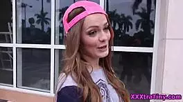 little teen 18+ager rammed in doggystyle outdoor hardcore