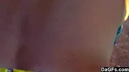 Saucy Teen Loves Outdoor Blowjob