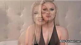 Juicy Blonde Teen Sucks Dick With Toys On Casting!