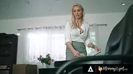 Milf lawyer kenzie taylor hard fingers & facefucks ambitious new assistant haley reed