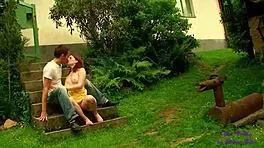 uh, my redhead classmate just craves a hard dick, damn