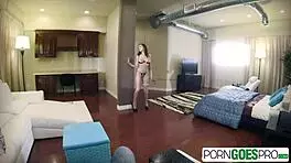 Teen Sara Luvv Gets Bent Over For Facial Punishment In Garage Reality Scene