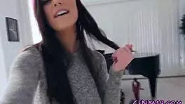 Real Clothed Teen 18+ Blowjob With Big Cock