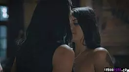 Guests enjoy Reagan Foxx fucking bratty Gina Valentina