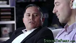 slutty teen 18+ sucks stepbro with taboo facial and masturbation