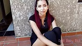 A Petite Teen 18+ With Small Tits Engages In Hardcore Riding And Sucking, Leading To Cum In Mouth After Intense Masturbation