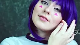 Physical education turns steamy with oiled Kyoka Jiro in My Hero Academy cosplay