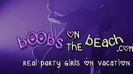 What happens with sexy party girls at wild nightclub beach vacations?