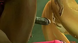 Intriguing pool lessons turn into wet pussy banging and anal cum on ass with monster cock gangbang