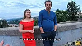 Smart Hunter Pays Bills to Fuck Man's Czech Girl in Return