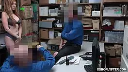 LP Officers Get Double Blowjob From Lauren Phillips, Scarlett Snow