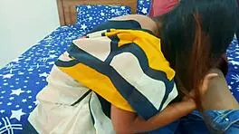 Dancing teacher rides science sir's big cock in wet cowgirl orgasm!