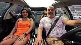 ela acabou de entrar no mundo adulto e caiu dentro do carro da putaria - millena gomes